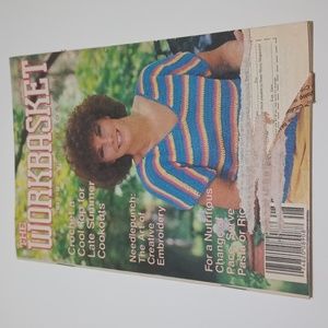 2/$15 VTG August 1987 The Workbasket Crafting Magazine